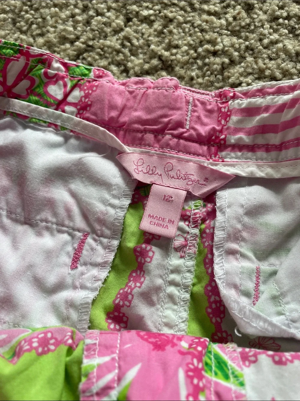 Lilly Pulitzer vibrant patchwork